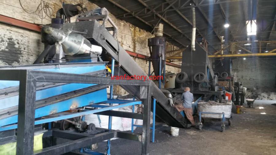 فروش خط تولید گرانول از لاستیک فرسوده خودرو1