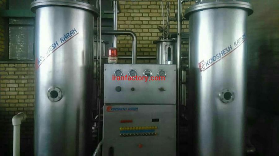 فروش خط تولید آب معدنی و آب گاز دار و نوشابه0