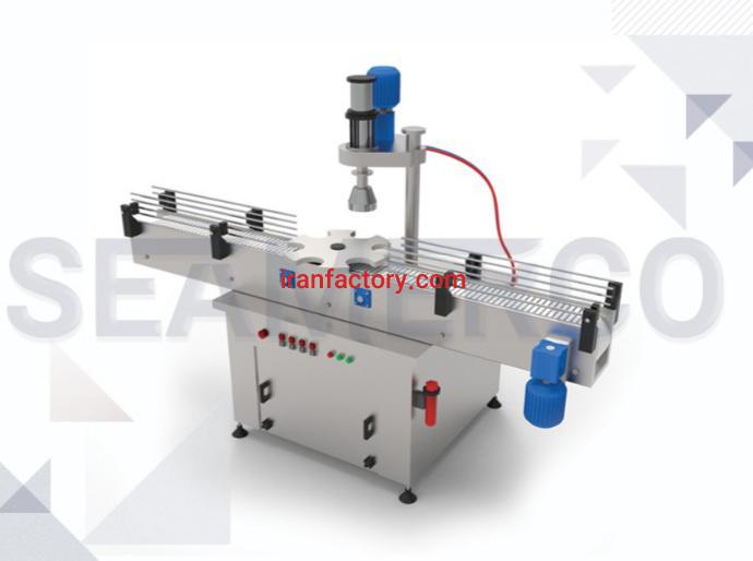 تولید دستگاه درب‌بند تک‌هد شیشه شرکت صنعتی سیمرکو در تهران0