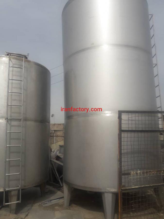 فروش مخزن استیل 22 تن0