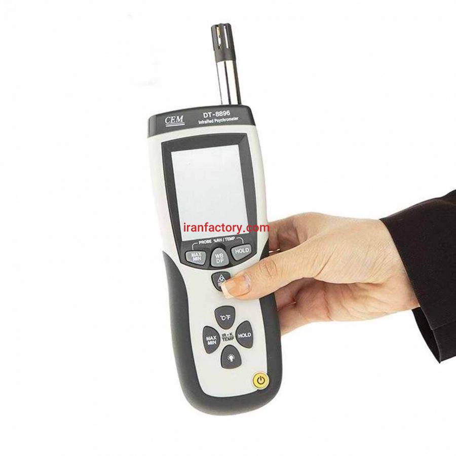 فروش رطوبت و دما سنج DT8896 CEM در تهران1