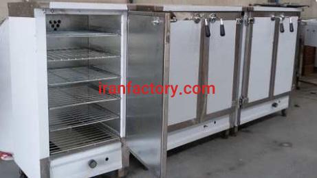 تولید دستگاه گرم کن غذا صد نفره شرکت استیل پخت در تهران0