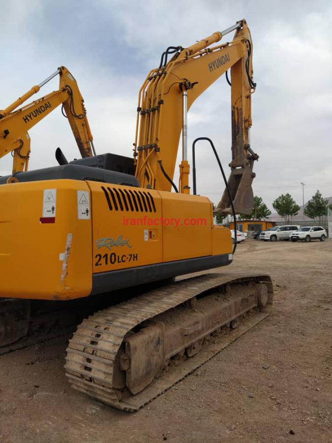 فروش بیل مکانیکی 210 هیوندای زنجیری3