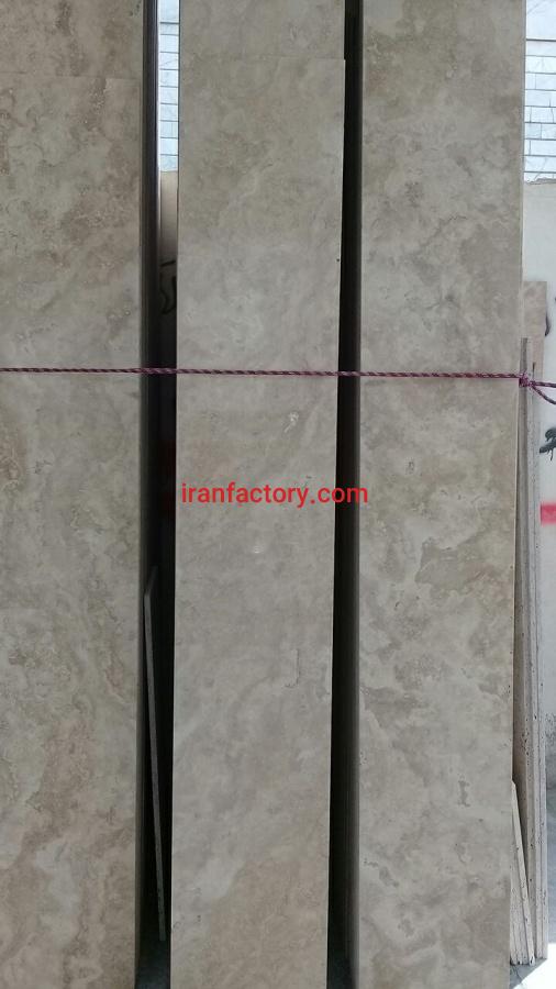 قیمت سنگ تراورتن کرم بی موج کاشان سوپر سنگبری نجمی0