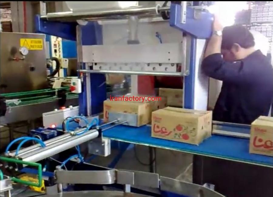 فروش دستگاه بسته بندی اتوماتیک نوار بغل0