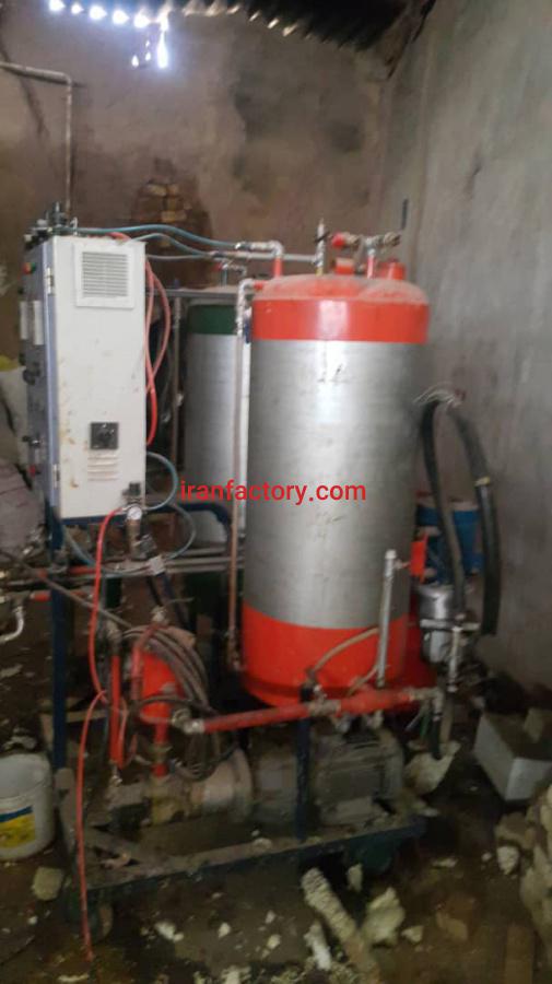 فروش خط تولید ساندویچ پانل پلی یورتان در حد نو3