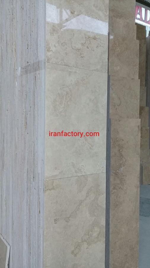فروش تراورتن بی موج بمانی عسلی یزد شاهد0