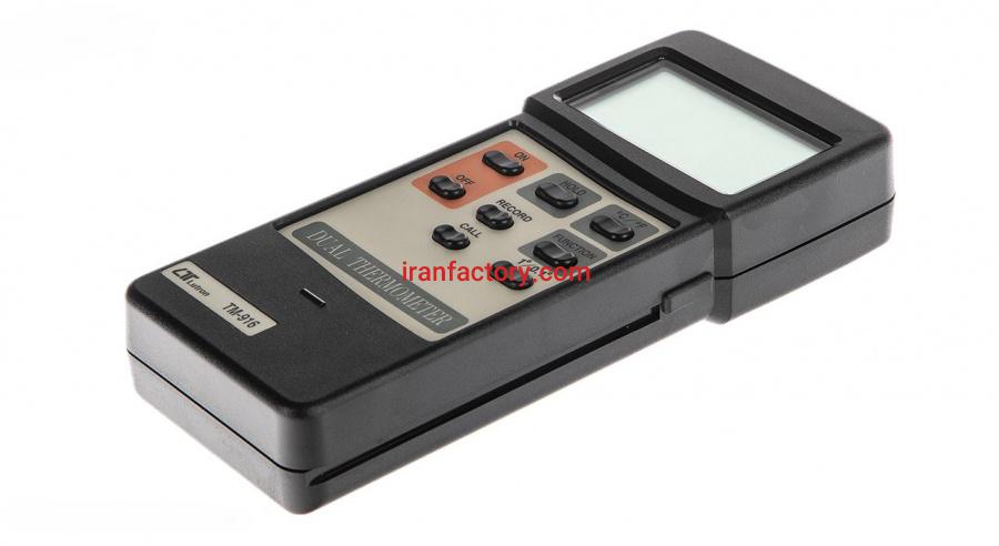 ترمومتر دو کاناله مدل TM-916  LUTRON1
