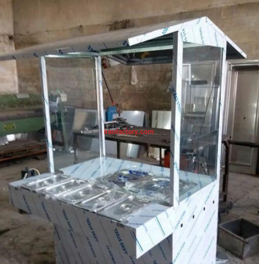 تولید دستگاه فر فلافل سیار شرکت استیل پخت در تهران0