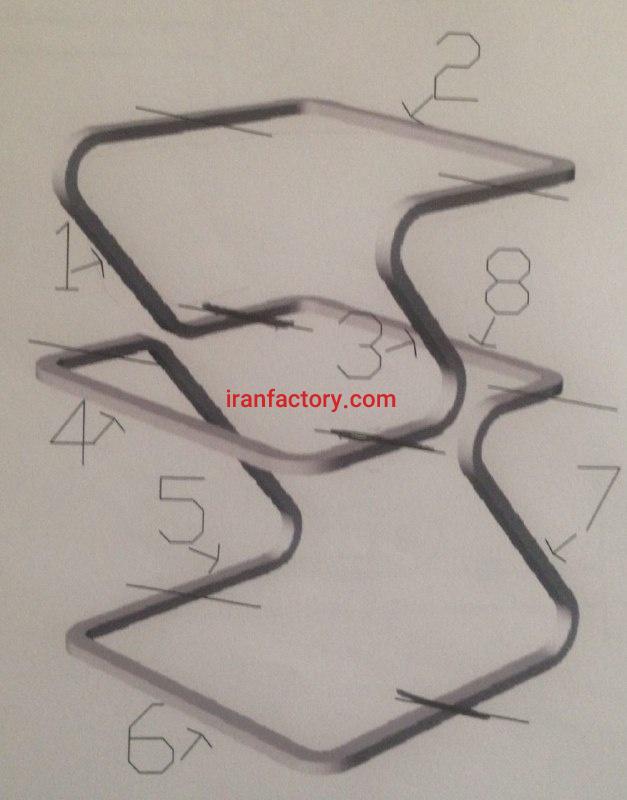 خدمات خم و پانچ cnc لوله فولادی استیل آلومینیوم و مسی4