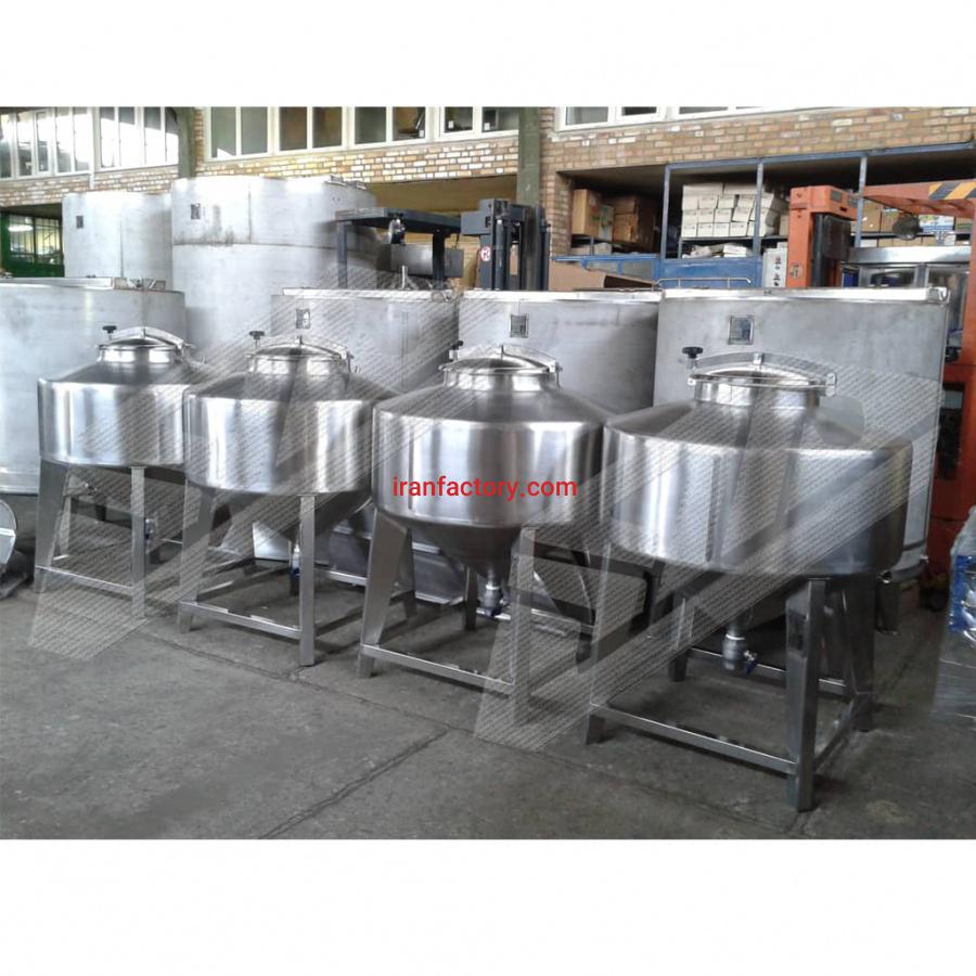 تولید انواع مخازن و ماشین آلات صنایع غذایی و دارویی و شیمیایی4