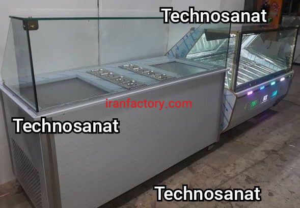 بستنی رولی آیس رولی تک و دو خانه تکنوصنعت0