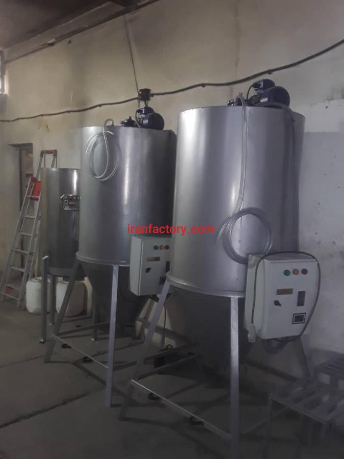 میکسر استیل میکسر پلی اتیلن پرکن میکسر آهن1