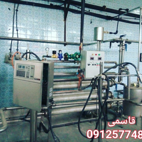 فروش دستگاه پاستوریزاتور لوله ای