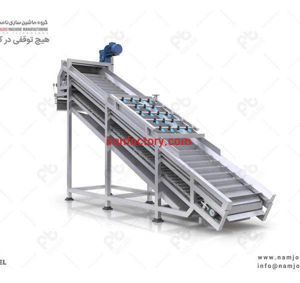 بالابر غلطکی خط تولید رب گوجه فرنگی