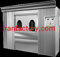 خط تولید نان سنگک با دستگاه دوار ثابت نیمه اتوماتیک صنایع پخت مشهد
