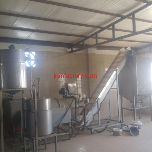 فروش خط تولید پاپ کرن نو در یزد