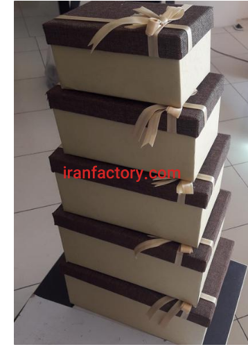 تولید انواع جعبه های فانتزی در کرمان