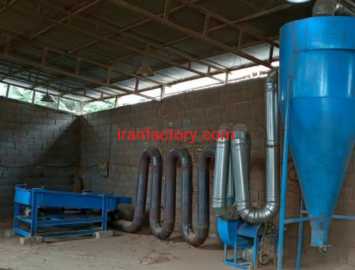 فروش خط تولید ذغال چینی چالوس