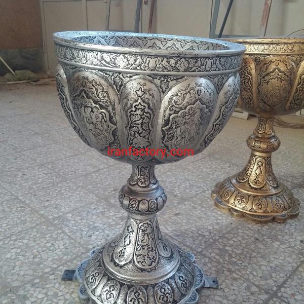 تولید کننده گلدان های بزرگ تزئینی فایبر