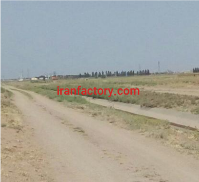 فروش 7 هکتار زمین برای گاوداری و پرورش شترمرغ قزوین