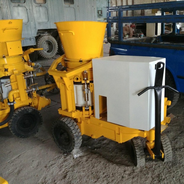 مزایده فروش دستگاه شاتکریت