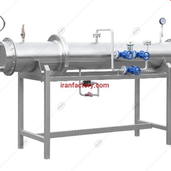 دستگاه پری هیتر لوله ای