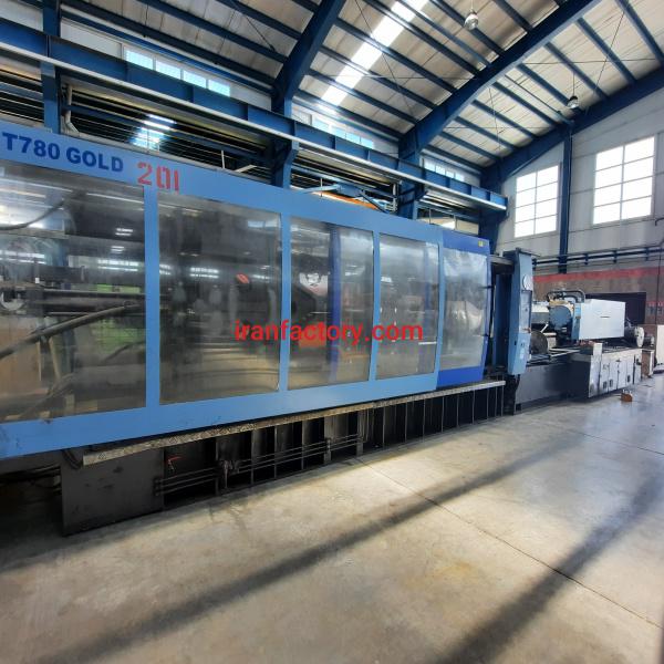 دستگاه تزریق پلاستیک 780 تن هایتین