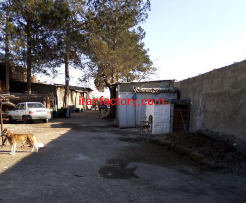 فروش 1100 متر کارگاه در ورامین