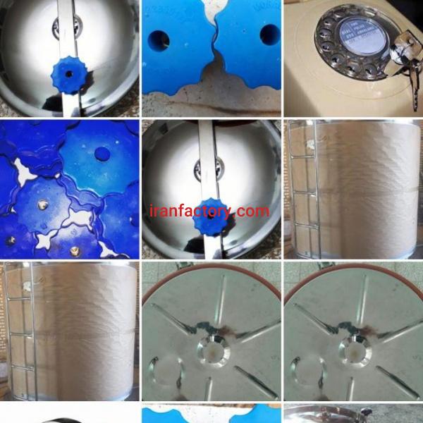 مخازن استیل لبنی