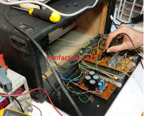 تعمیرات انواع آمپلی فایر های صنعتی و خانگی در تهران