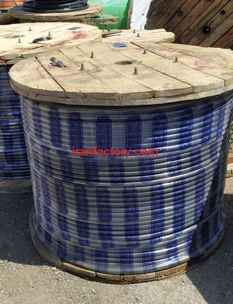 کابل مسی افشان شیلددار  1*4 در کهیلویه بویر احمد