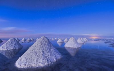 سنگ نمک برای سختی گیری آب و نمک احیاء رزین