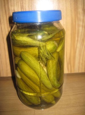 سفارش فروش خيارشور ظروف پت