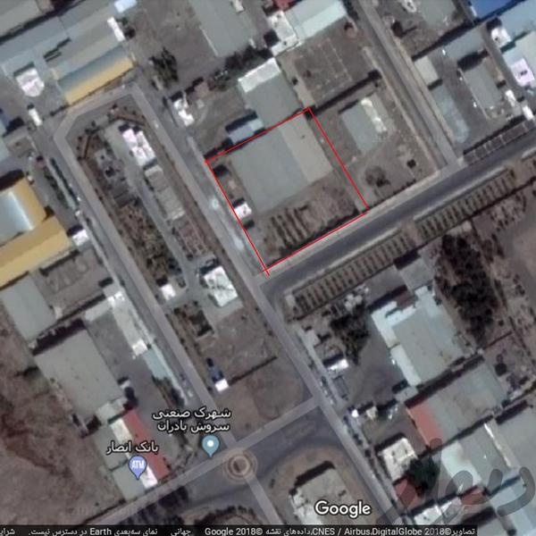 فروش کارخانه دو بر در شهرک سروش بادران اصفهان فاز یک