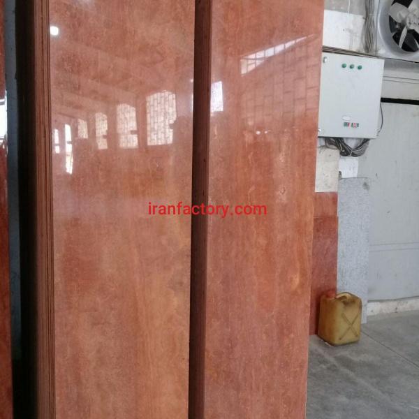 تراورتن موج دار قرمز آذر شهر ممتاز سنگبری فروردین نو