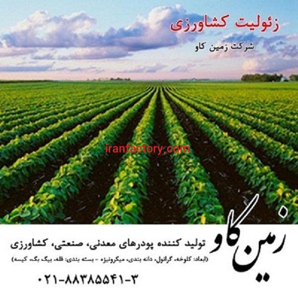 زئولیت کشاورزی زمین کاو  (Zeolite)