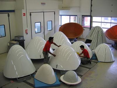 ساخت قالب وقطعات فایبرگلاس