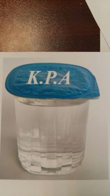 خط نصف لیتر من المیاه المعدنیة