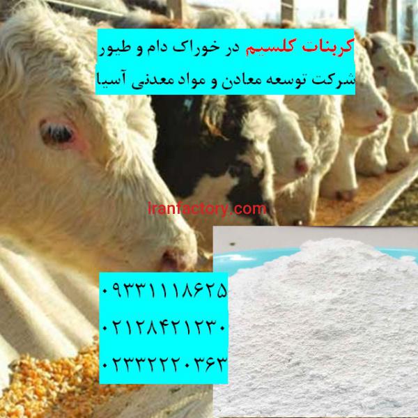 فروش کربنات کلسیم در خوراک دام و طیور