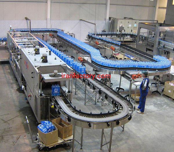 خط تولید آب معدنی, خط تولید ماءالشعیر, خط تولید نوشابه در تهران