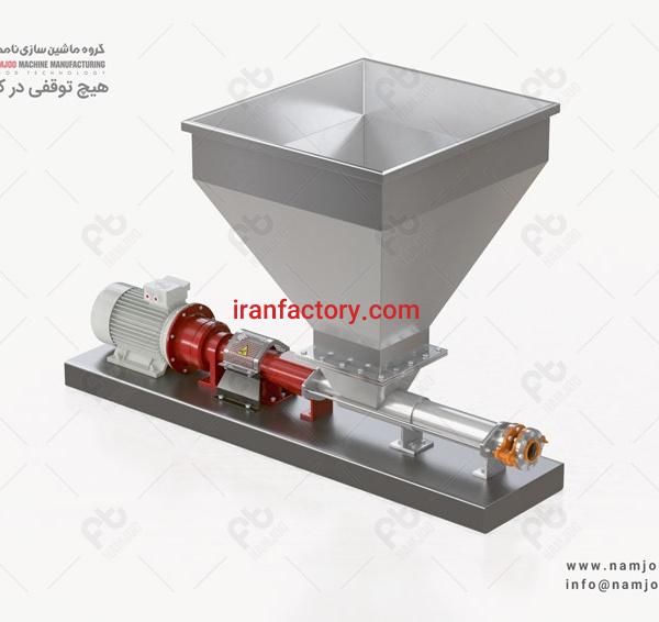 منوپمپ هلیس دار انتقال گوجه فرنگی
