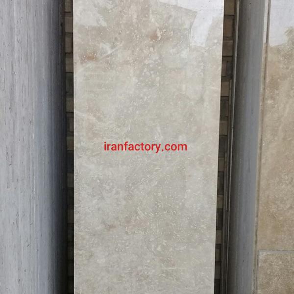 فروش تراورتن اعلا بی موج کرم ابرکوه شاهد