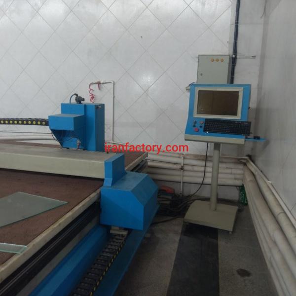 دستگاه سی ان سی برش شیشه