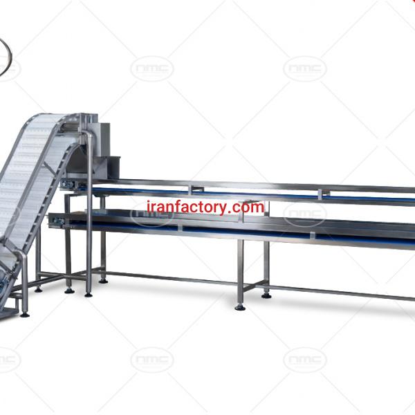 خط پرکن اپراتوری همراه با بالابر دریافت