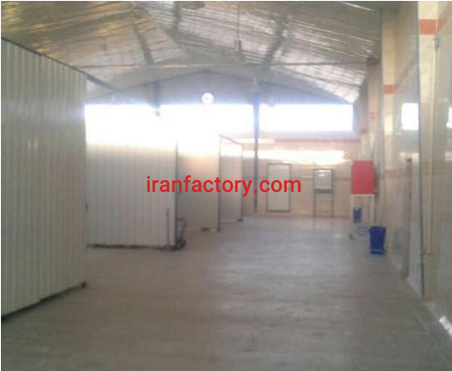 فروش 2000 متر کارخانه بسته بندی در تهران