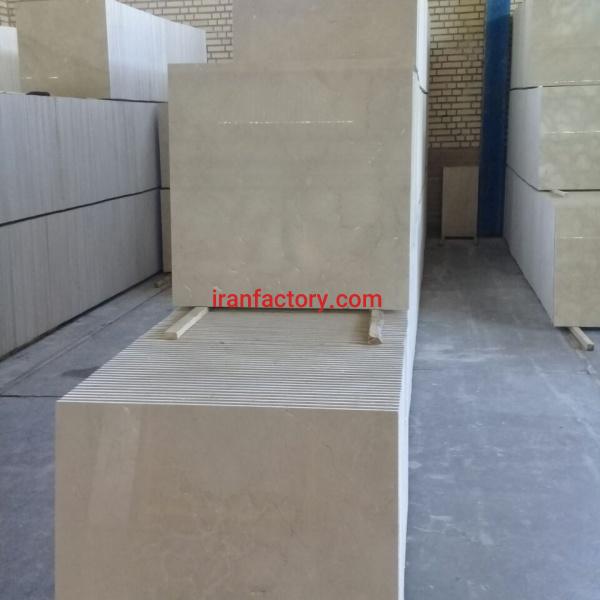 فروش سنگ فرش مرمریت دهبید گل‌یخی درجه۱ سنگبری ایران پارسا