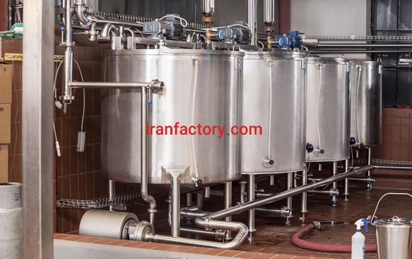 فروش مخزن استیل دو لایه