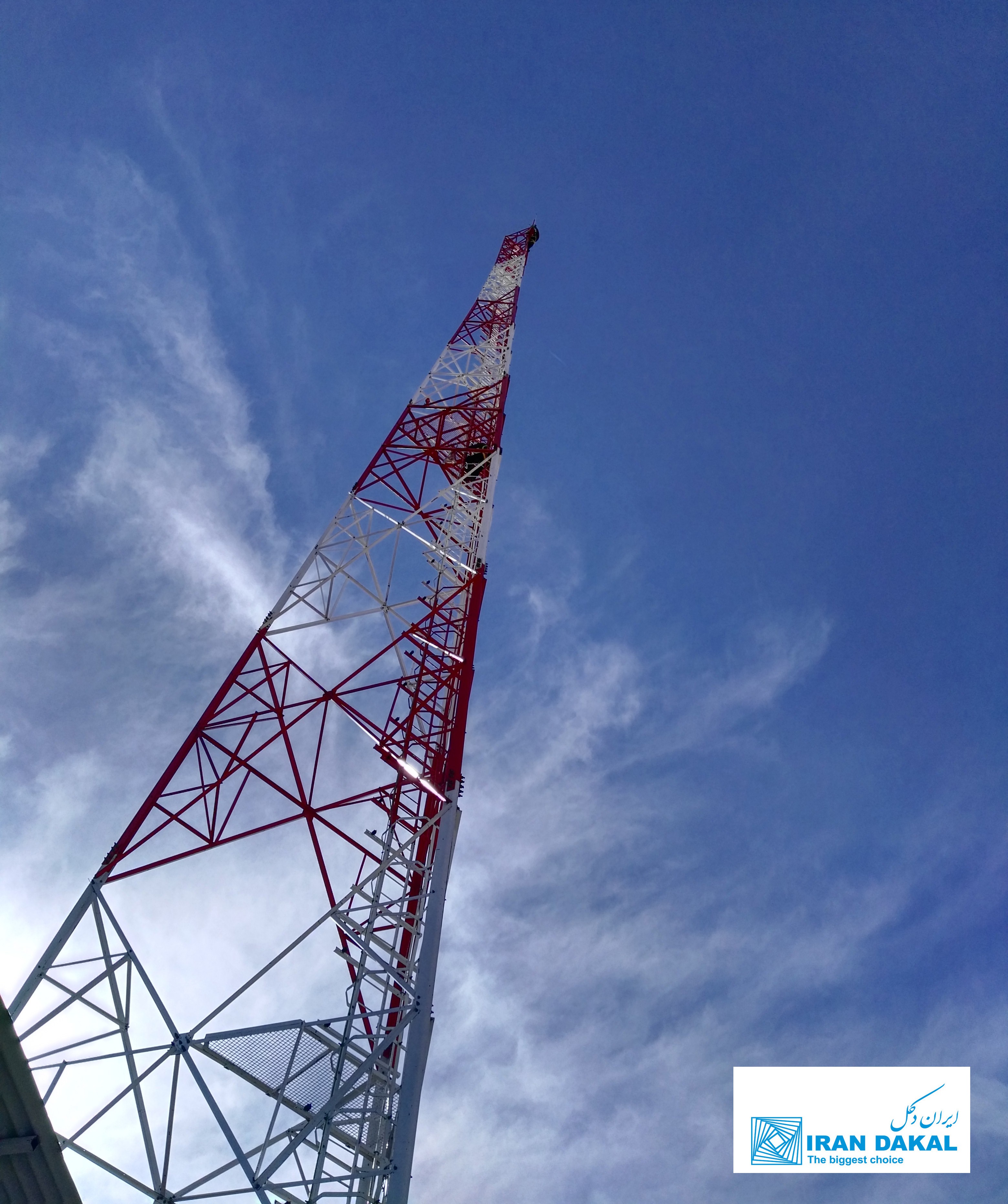 تولید و ساخت انواع دکل های خودایستا