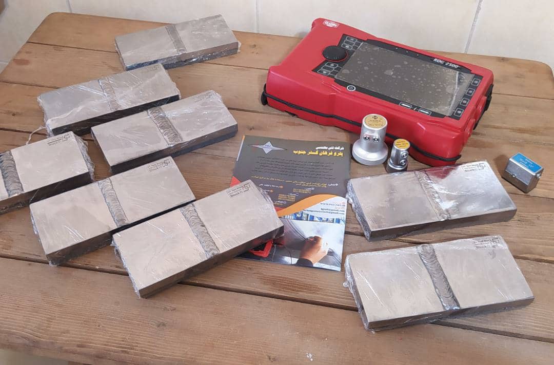 تست بلوک های عیوب آموزش UT